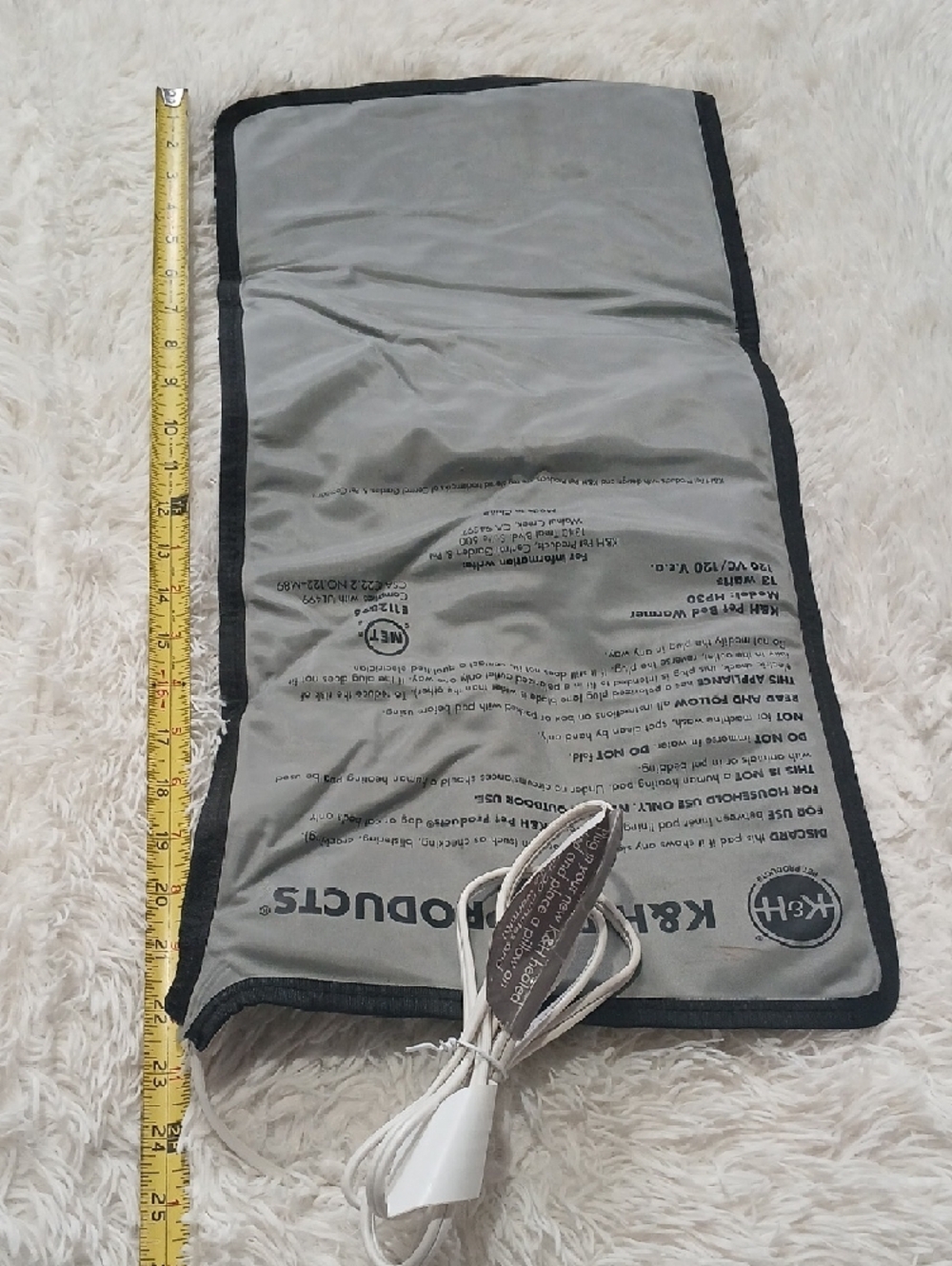 Pet Bed Warmer with Black Trim - Picture 2 of 2